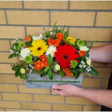 Bright Crate Arrangement